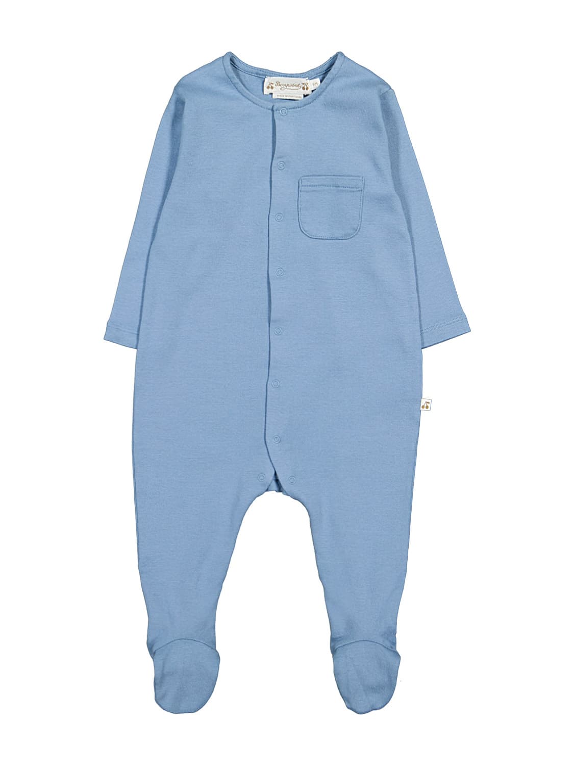 Bonpoint Kids babygrow Cosima Blue in Blue 6709925889-6.jpg | NICKIS.com