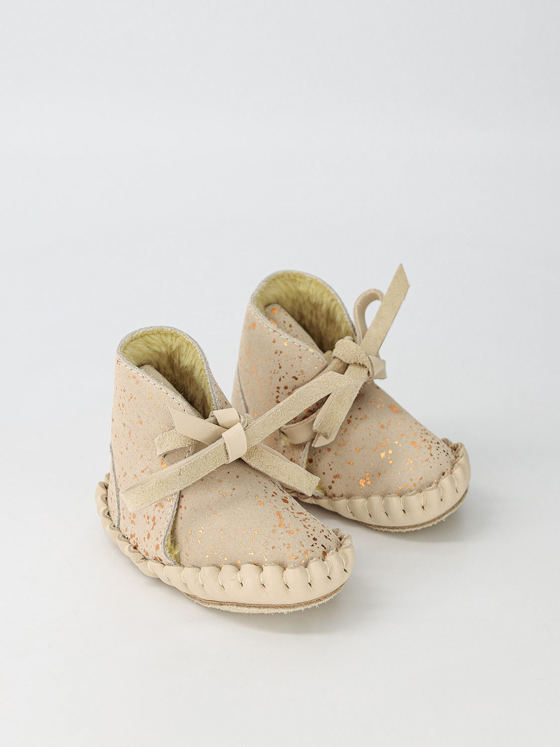 Donsje Amsterdam Kids Baby Shoes Pina Beige in Beige 6800076953-5.jpg | NICKIS.com