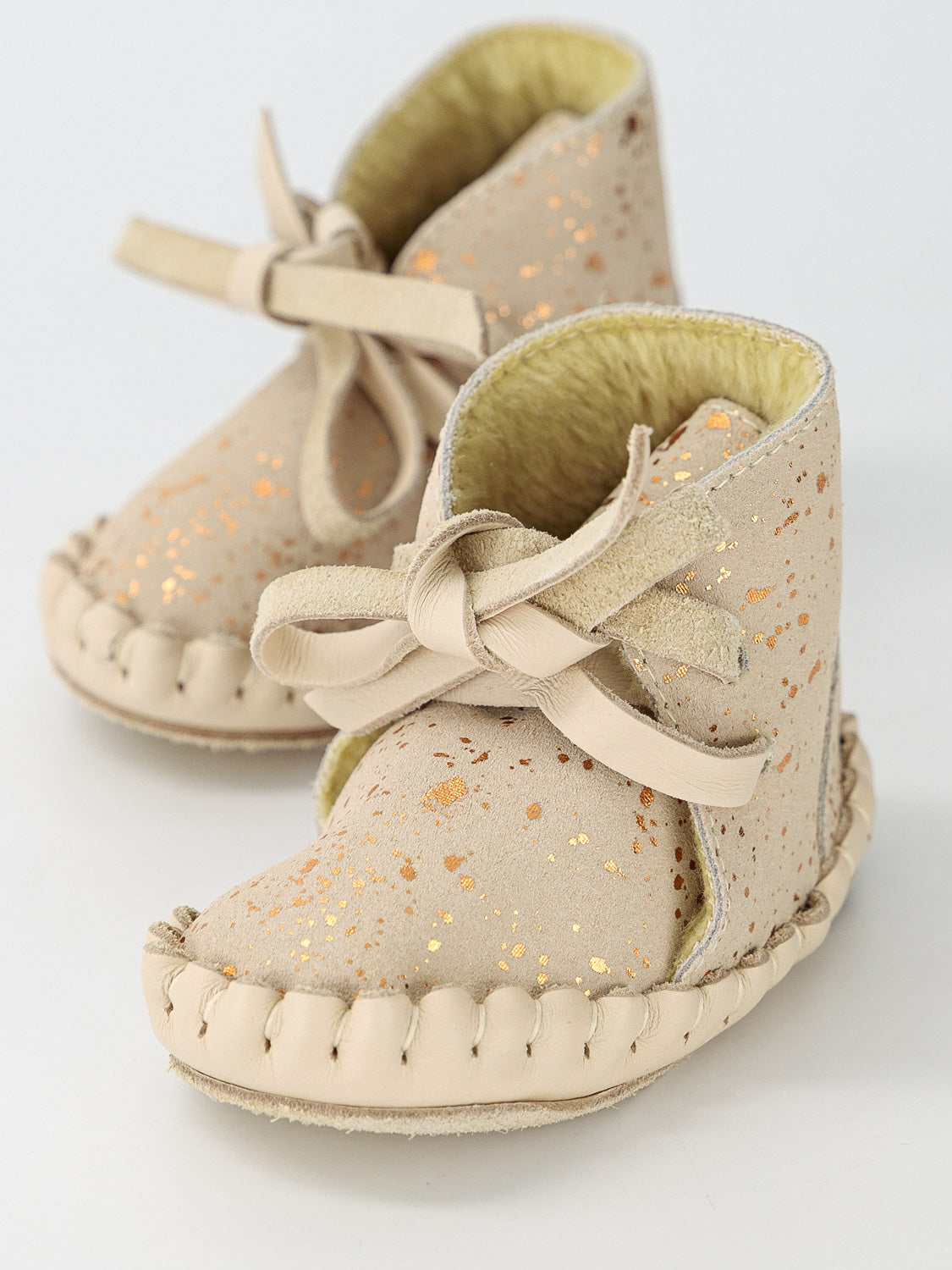 Donsje Amsterdam Kids Baby Shoes Pina Beige in Beige 6800076953-7.jpg | NICKIS.com