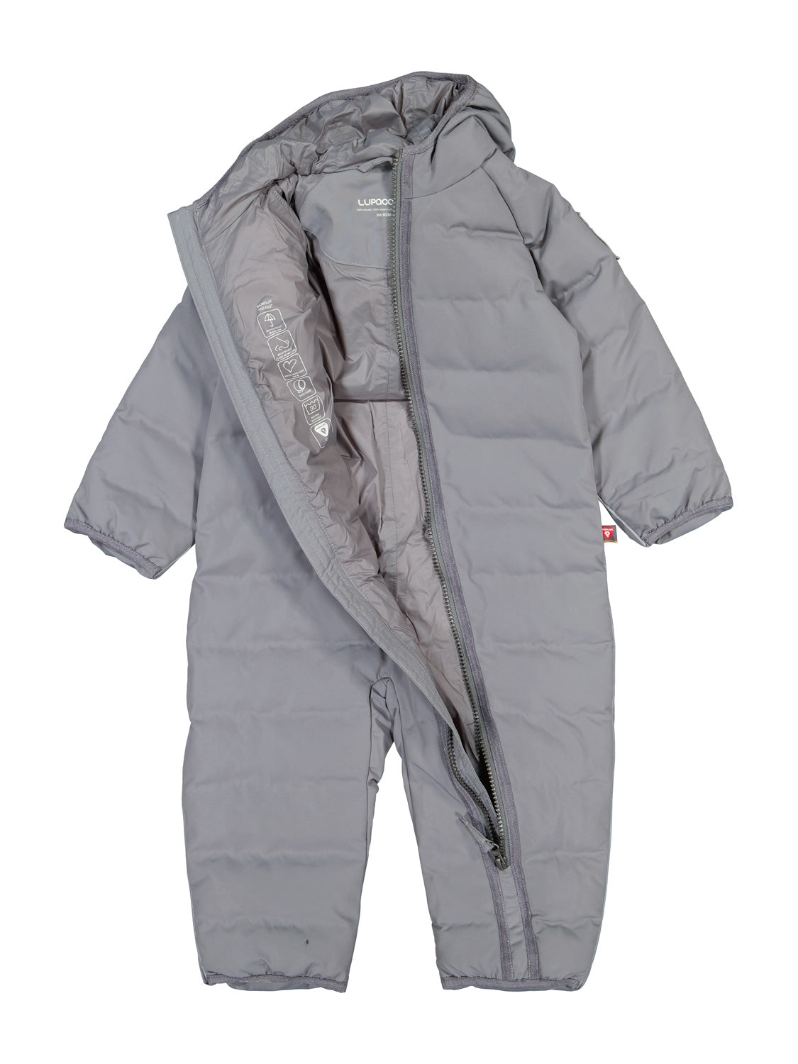 LUPACO Kids Snowsuit Puddle Grey in Grey 6800225887-5.jpg | NICKIS.com