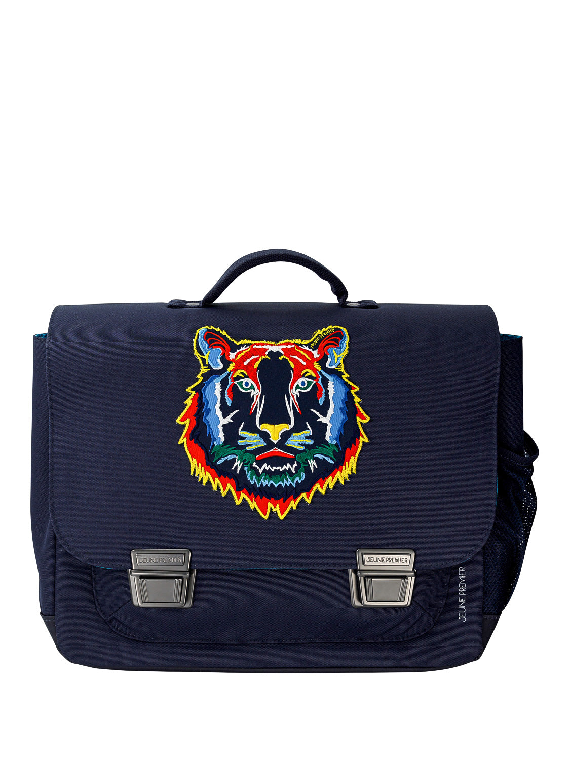 Jeune Premier Kids Satchels Classic Midi Tiger Navy  in  6800234260-1.jpg | NICKIS.com