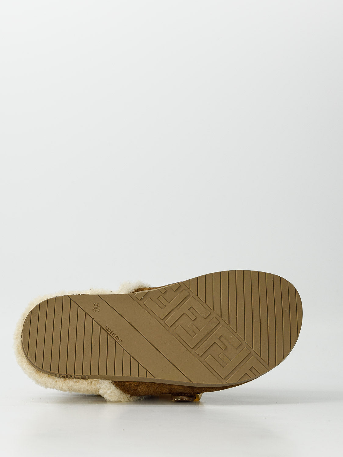 Fendi Kids Slippers Brown in Brown 6800243713-3.jpg | NICKIS.com