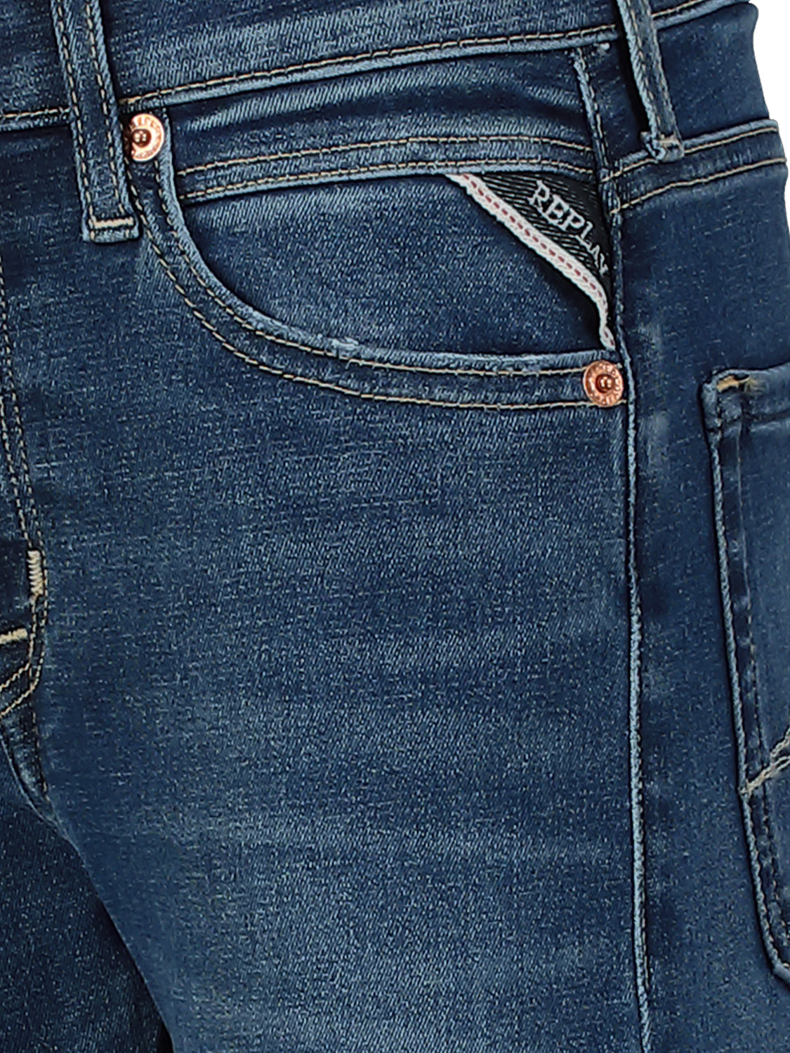 Replay & Sons Kids jeans Hyperflex Re-Used Blue in Blue 6800351524-7.jpg | NICKIS.com