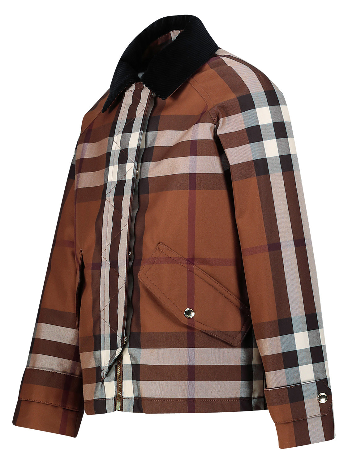 Burberry Kids Lightweight jacket Kristen Brown in Brown 6800370948-4.jpg | NICKIS.com