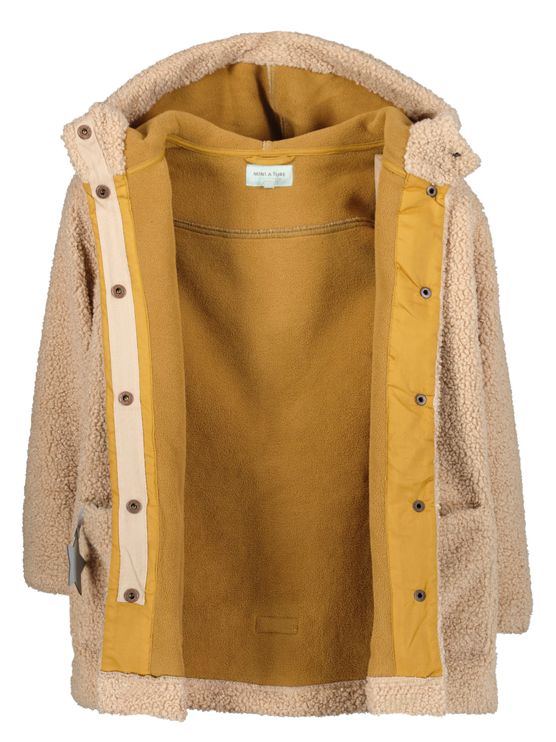 MINI A TURE Kids coat Caykas Beige in Beige 6800428230-6.jpg | NICKIS.com