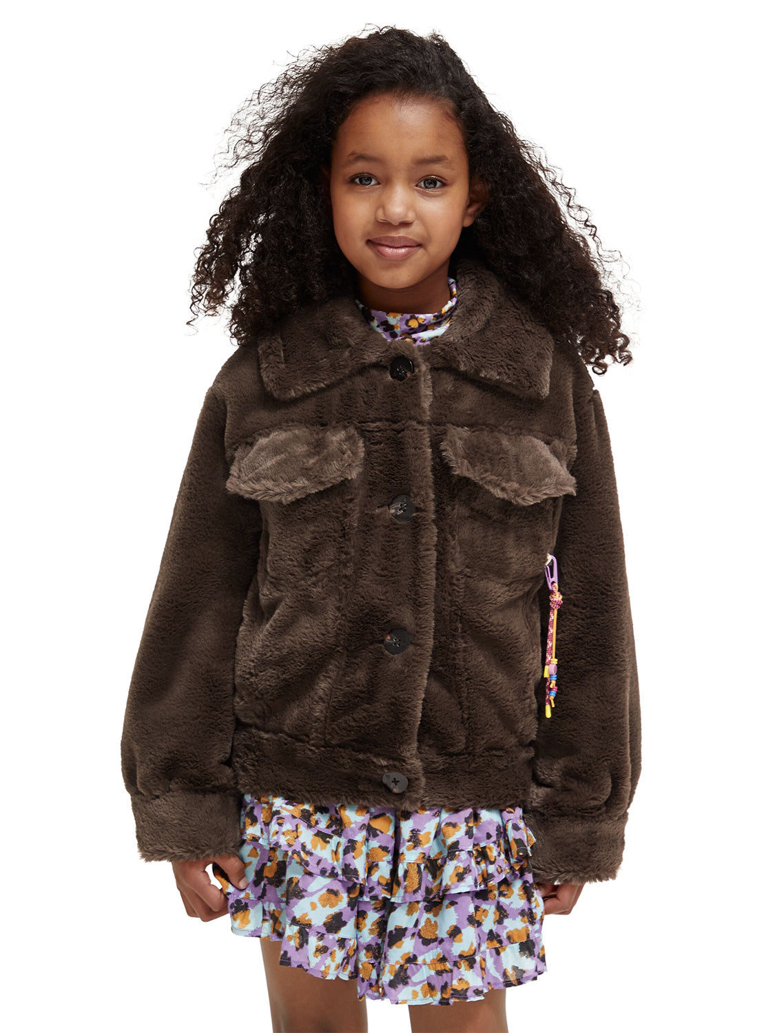 Scotch & Soda Kids jacket Brown in Brown 6800439342-2.jpg | NICKIS.com