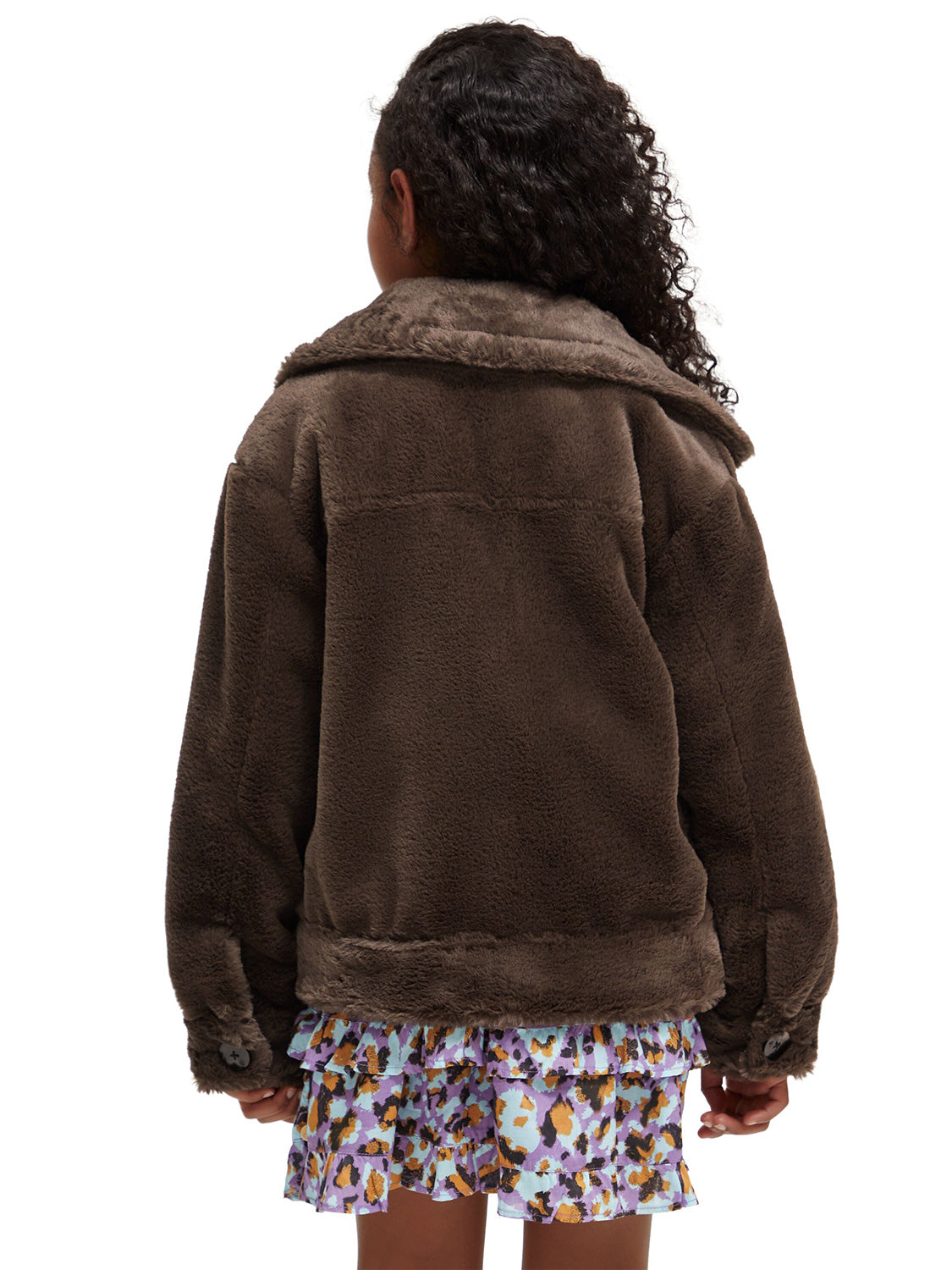 Scotch & Soda Kids jacket Brown in Brown 6800439342-3.jpg | NICKIS.com