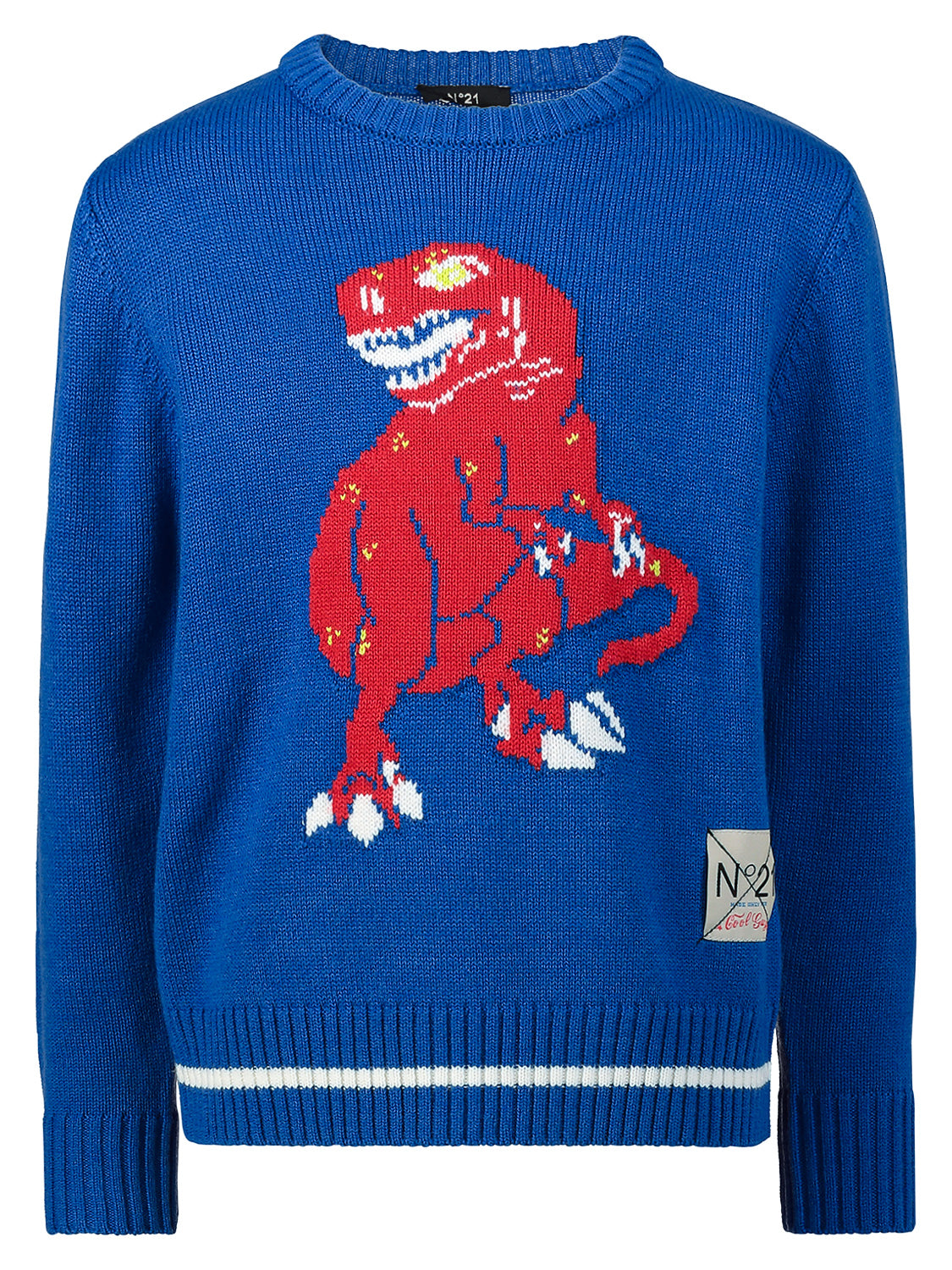 N°21 Kids Sweaters Blue in Blue 6800444795-1.jpg | NICKIS.com