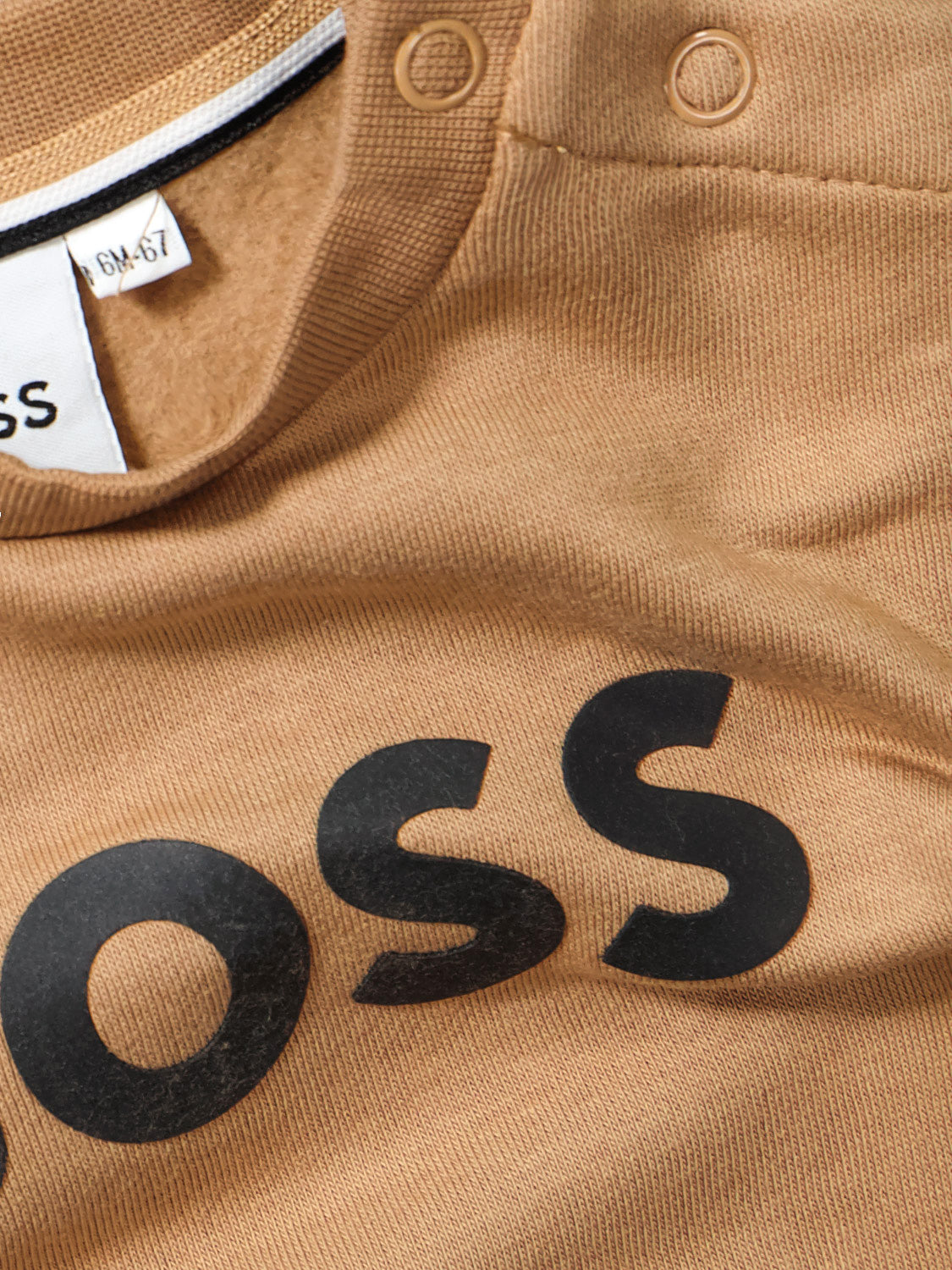 Boss Kids Sweatshirt Khaki in Khaki 6800490565-6.jpg | NICKIS.com