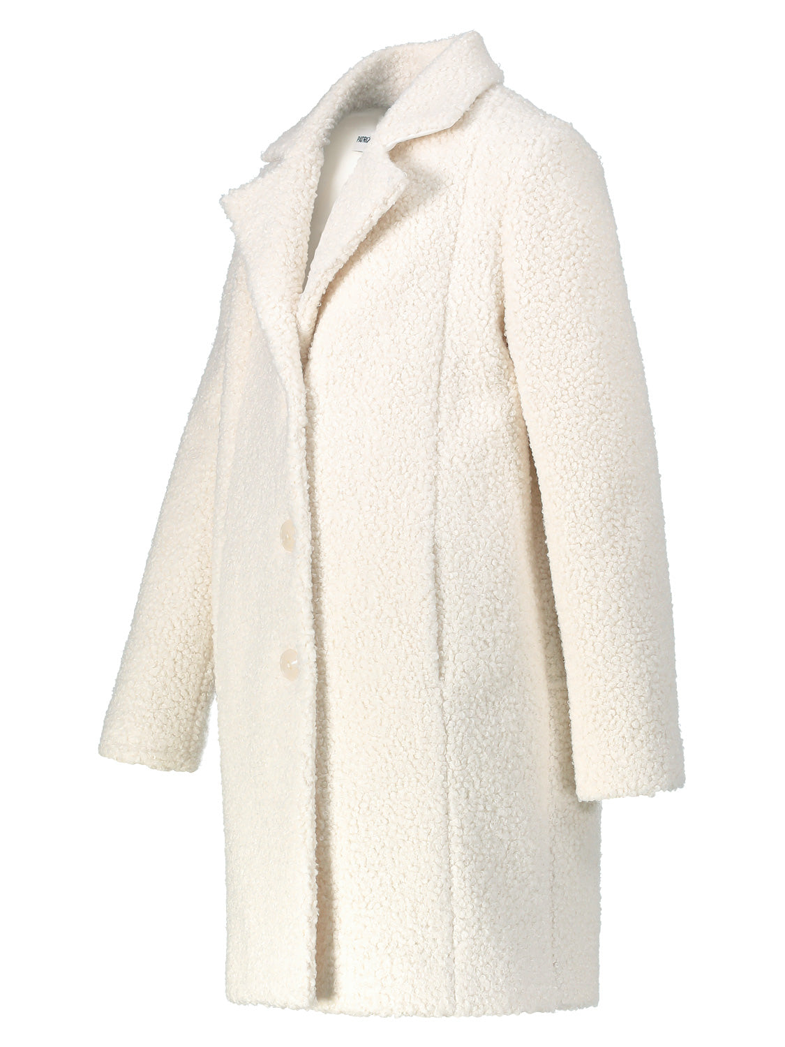 PATRIZIA PEPE GIRL Kids coat White in White 6800545853-4.jpg | NICKIS.com