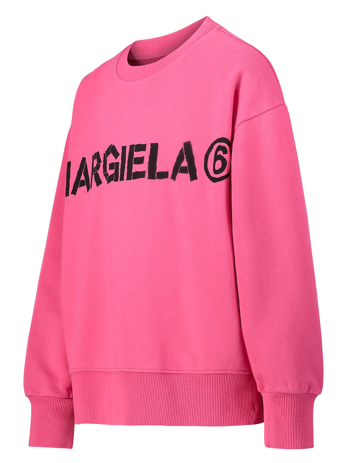 MM6 Maison Margiela Kids Sweatshirt Fuchsia in Fuchsia 6800592883-4.jpg | NICKIS.com