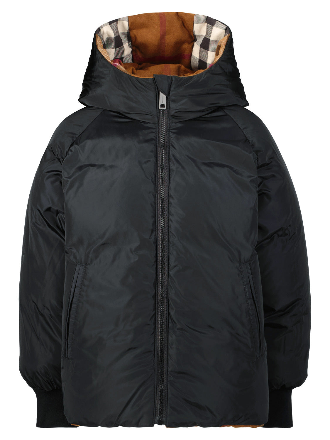 Burberry Kids Down Jacket Rainer Brown in Brown 6800598669-5.jpg | NICKIS.com