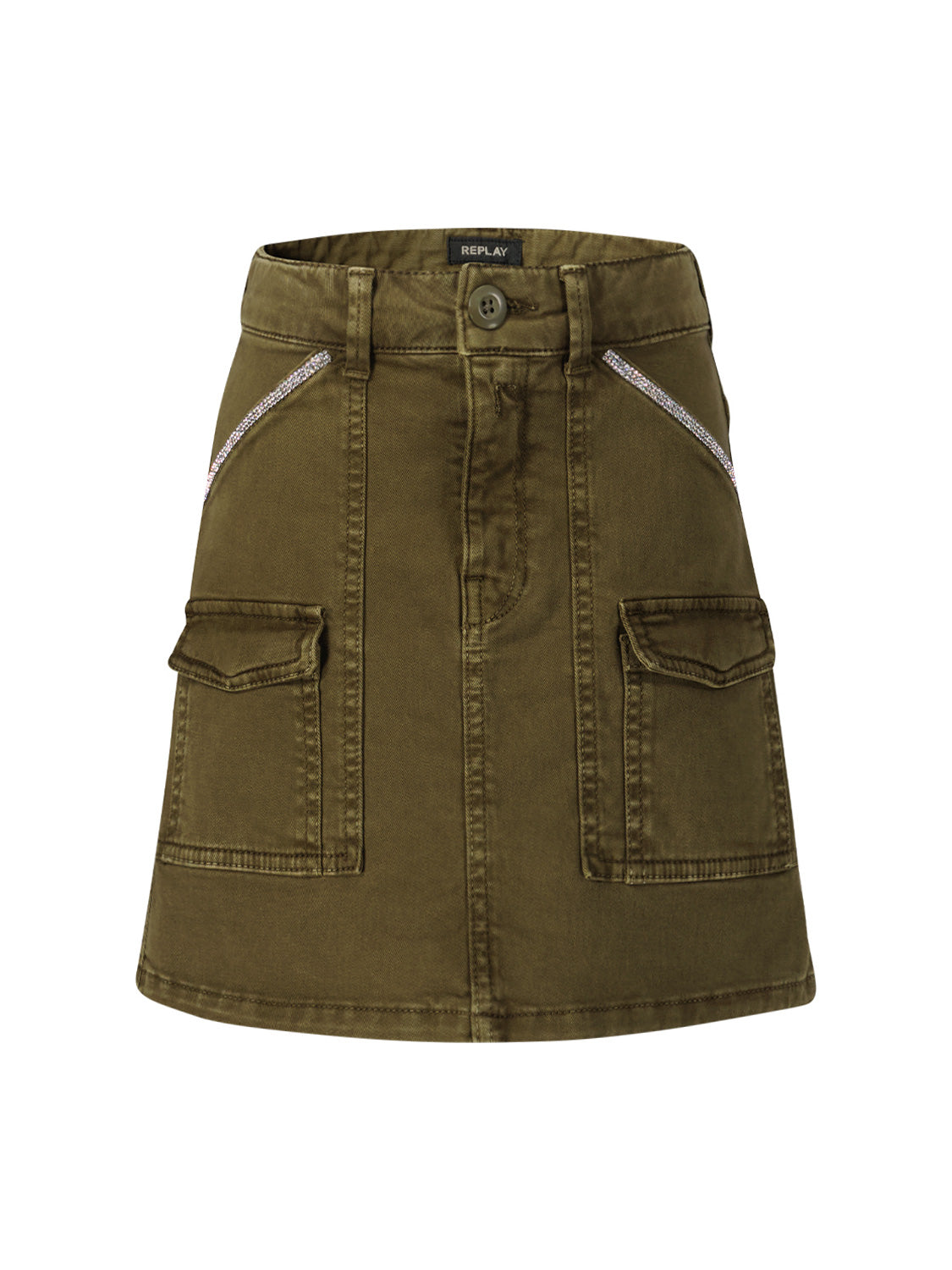 Replay & Sons Kids skirt Olive Green in Olive Green 6800684483-1.jpg | NICKIS.com