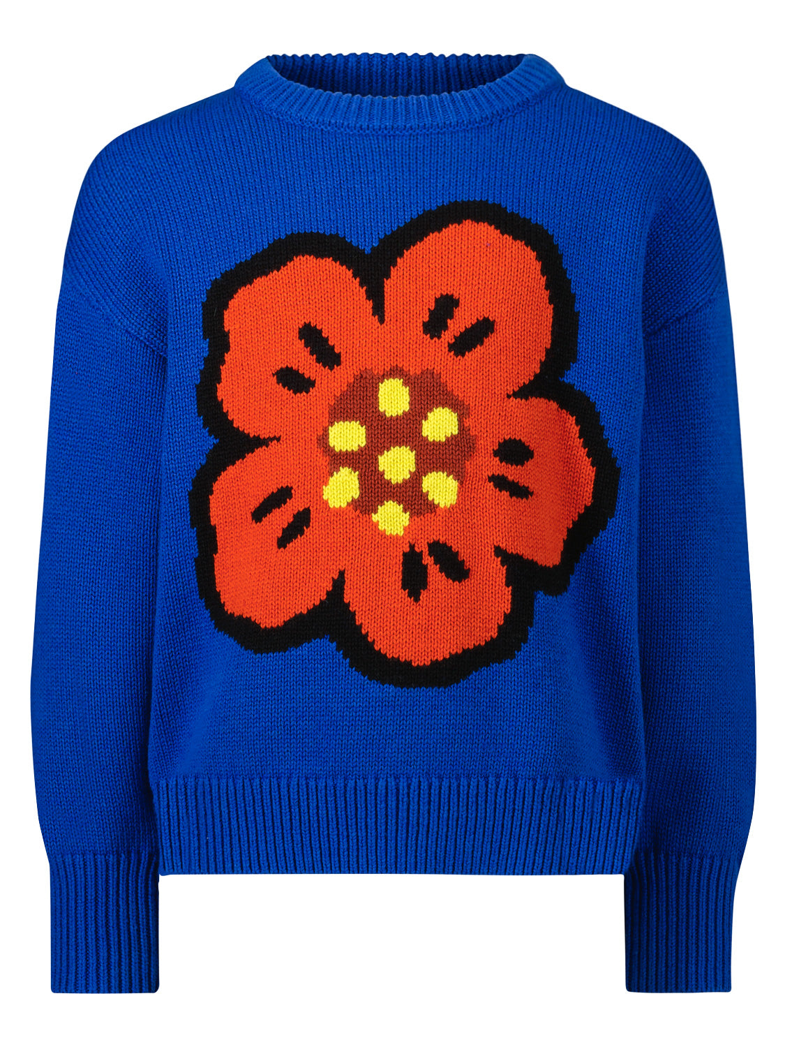 Kenzo Kids Kids Sweaters Blue in Blue 6800731495-1.jpg | NICKIS.com