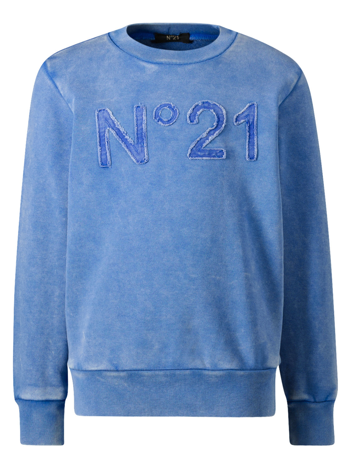 N°21 Kids Sweatshirt Blue in Blue 6800790008-1.jpg | NICKIS.com