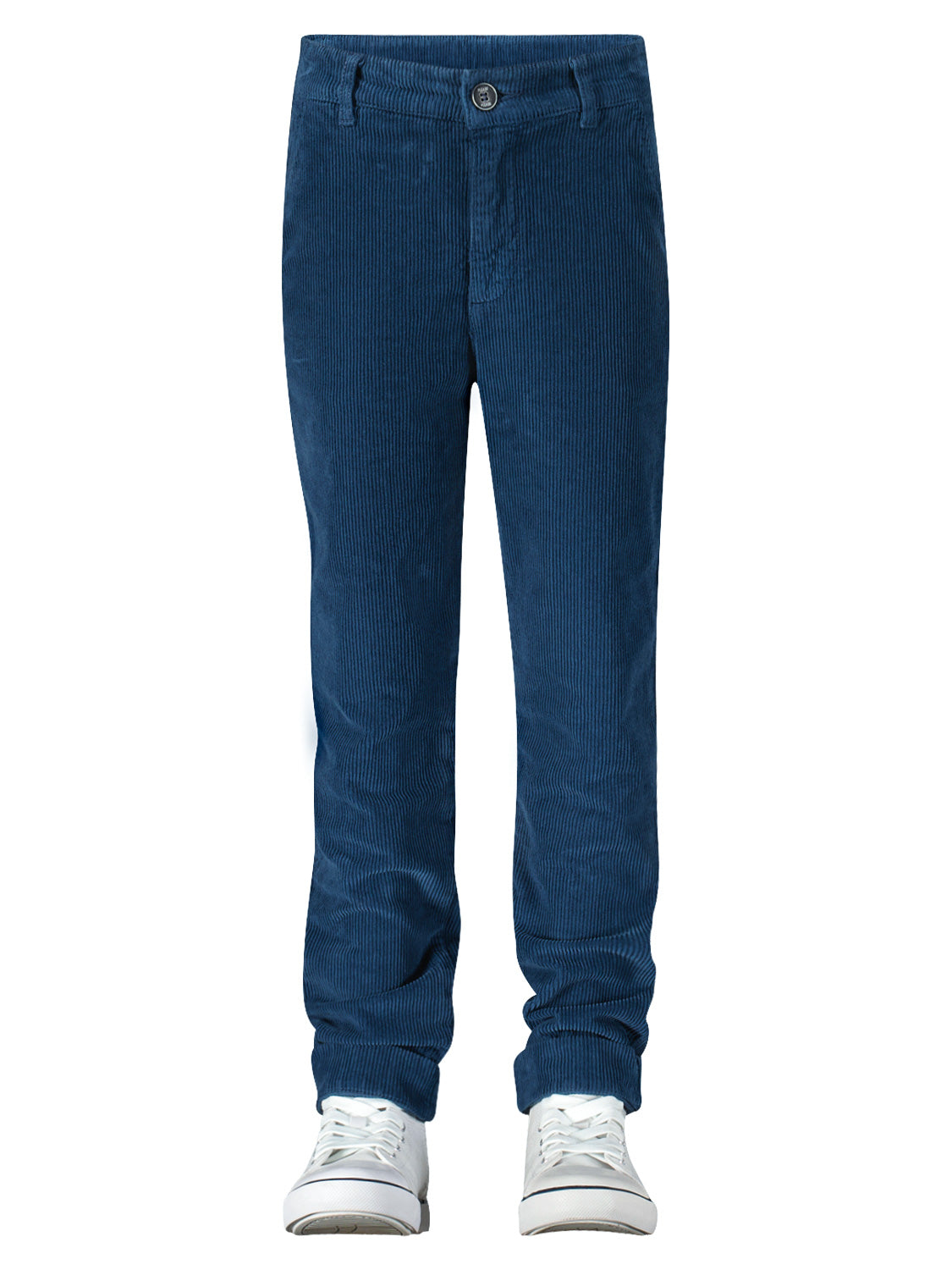 PLEASE - THE TROUSERS Kids Corduroy Trousers Blue in Blue 6800853787-2.jpg | NICKIS.com