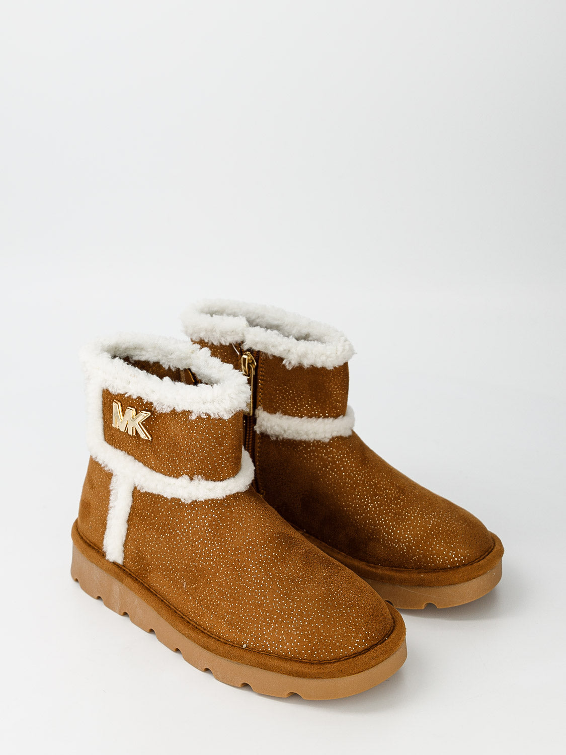 Michael Kors Kids Ankle Boots Luxy Laurinda Brown in Brown 6800858829-5.jpg | NICKIS.com