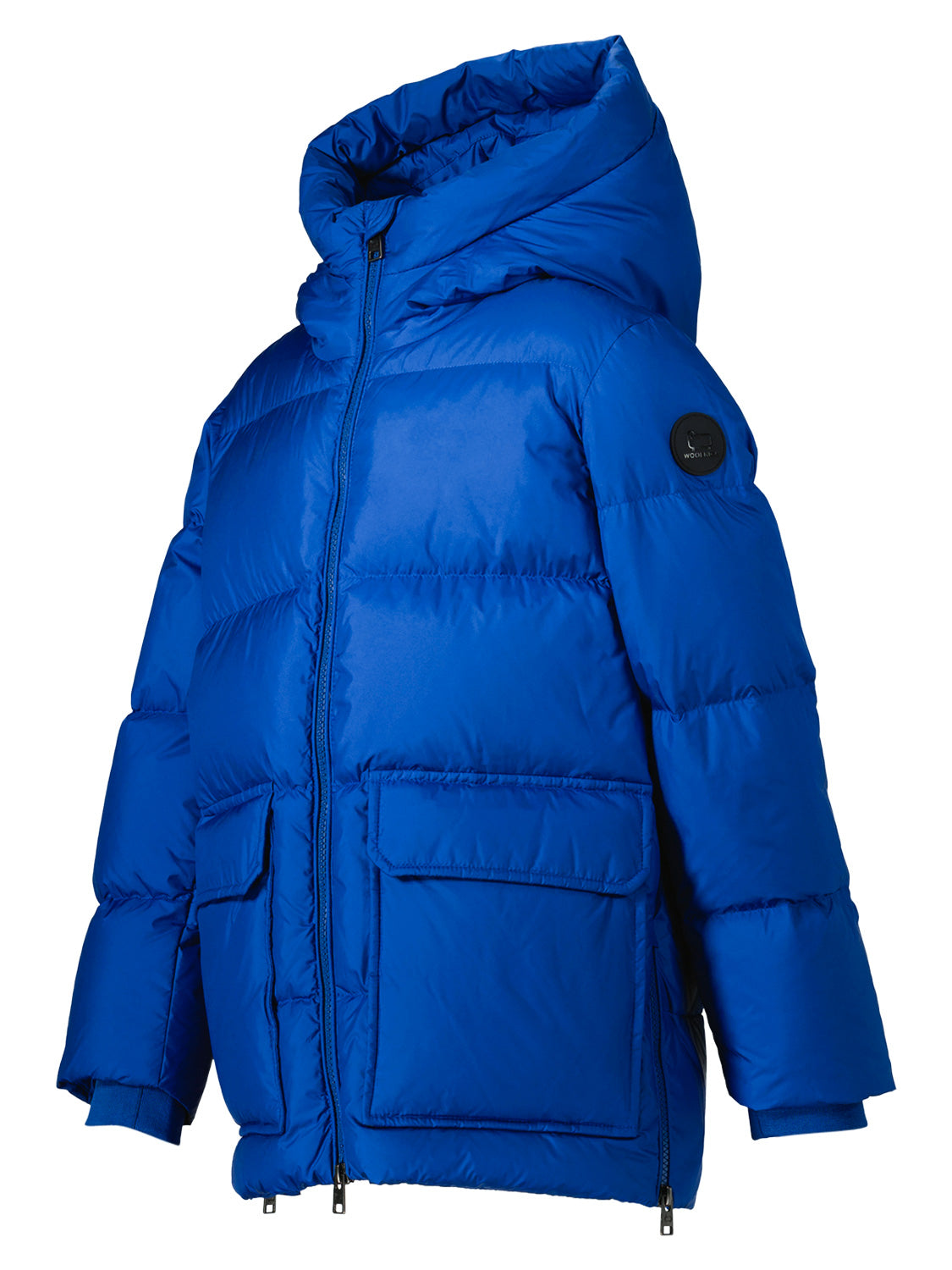 Woolrich Kids Down Jacket Sierra Blue in Blue 6800937106-4.jpg | NICKIS.com