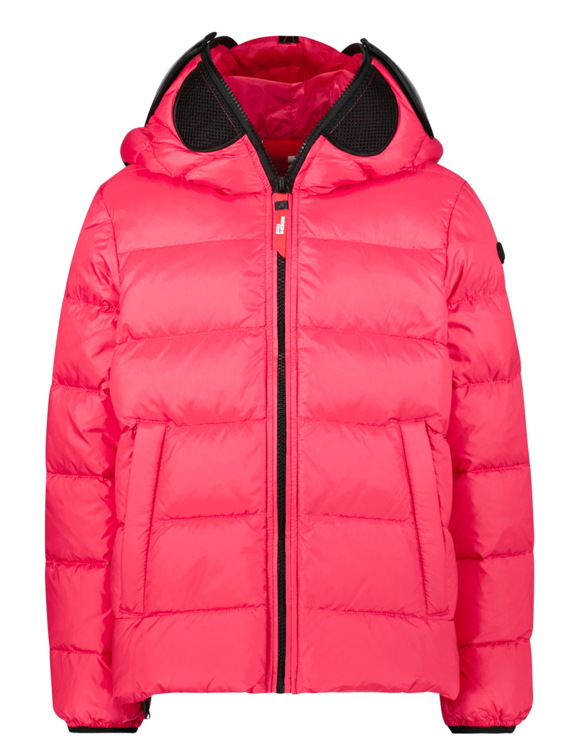 AI Riders on the Storm Kids Down Jacket Fuchsia in Fuchsia 6800996703-4.jpg | NICKIS.com