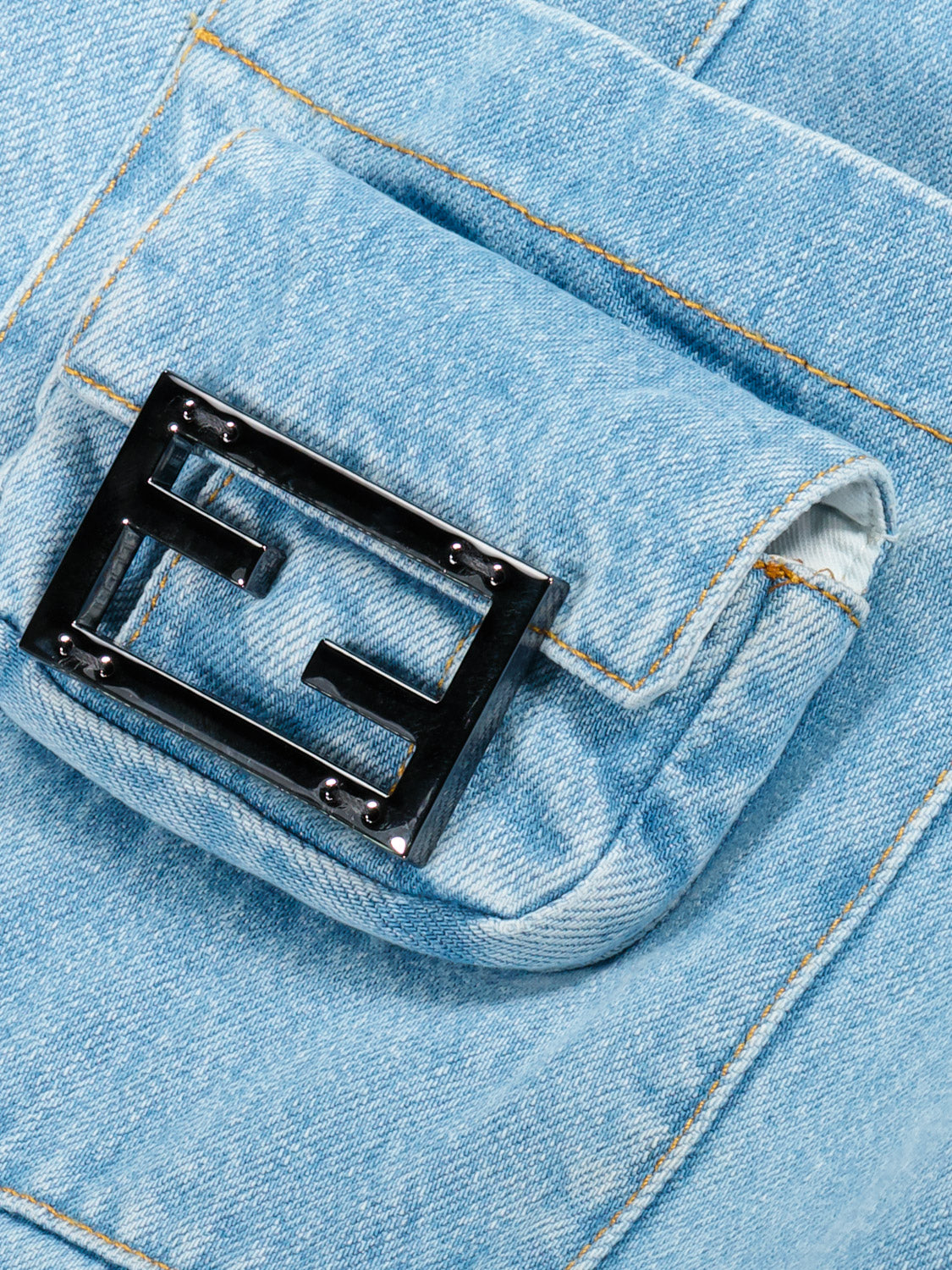 Fendi Kids jeans Blue in Blue 6801051488-6.jpg | NICKIS.com