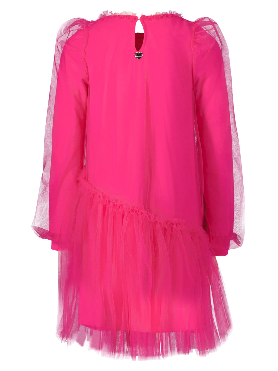 Monnalisa Kids dress Fuchsia in Fuchsia 6801094850-6.jpg | NICKIS.com