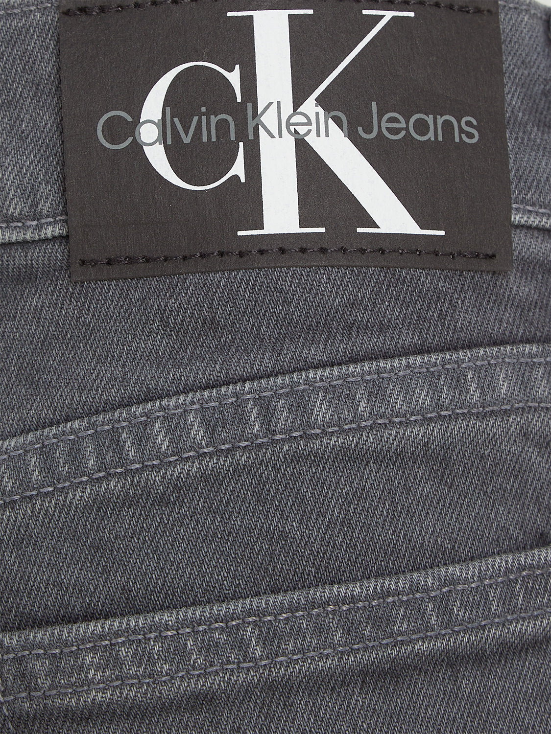 Calvin Klein Kids jeans Dad Grey Dark Overdyed Anthracite Grey in Anthracite Grey 6801111610-5.jpg | NICKIS.com