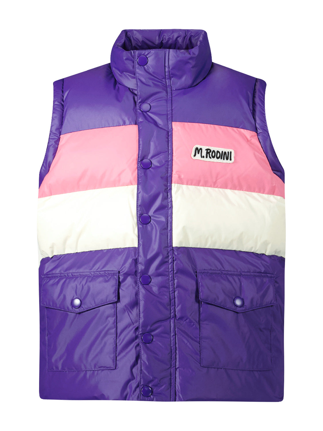 Mini Rodini Kids winter jacket Purple in Purple 6801164608-6.jpg | NICKIS.com