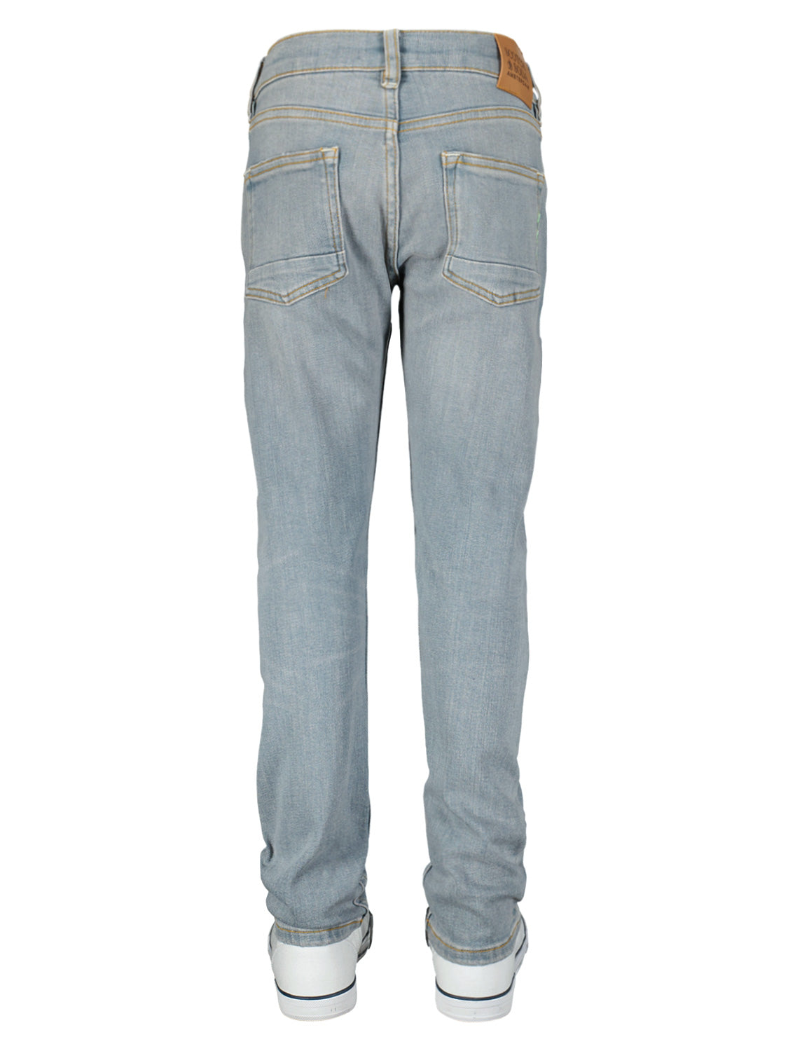 Scotch & Soda Kids jeans The Drop tapered Grey in Grey 6801168135-6.jpg | NICKIS.com