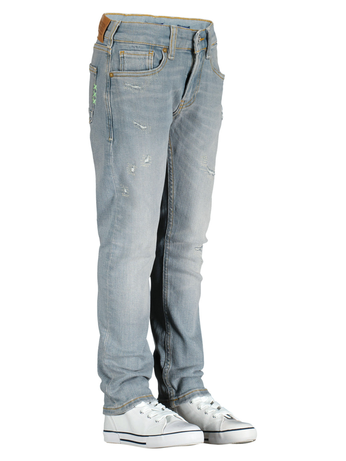 Scotch & Soda Kids jeans The Drop tapered Grey in Grey 6801168135-7.jpg | NICKIS.com