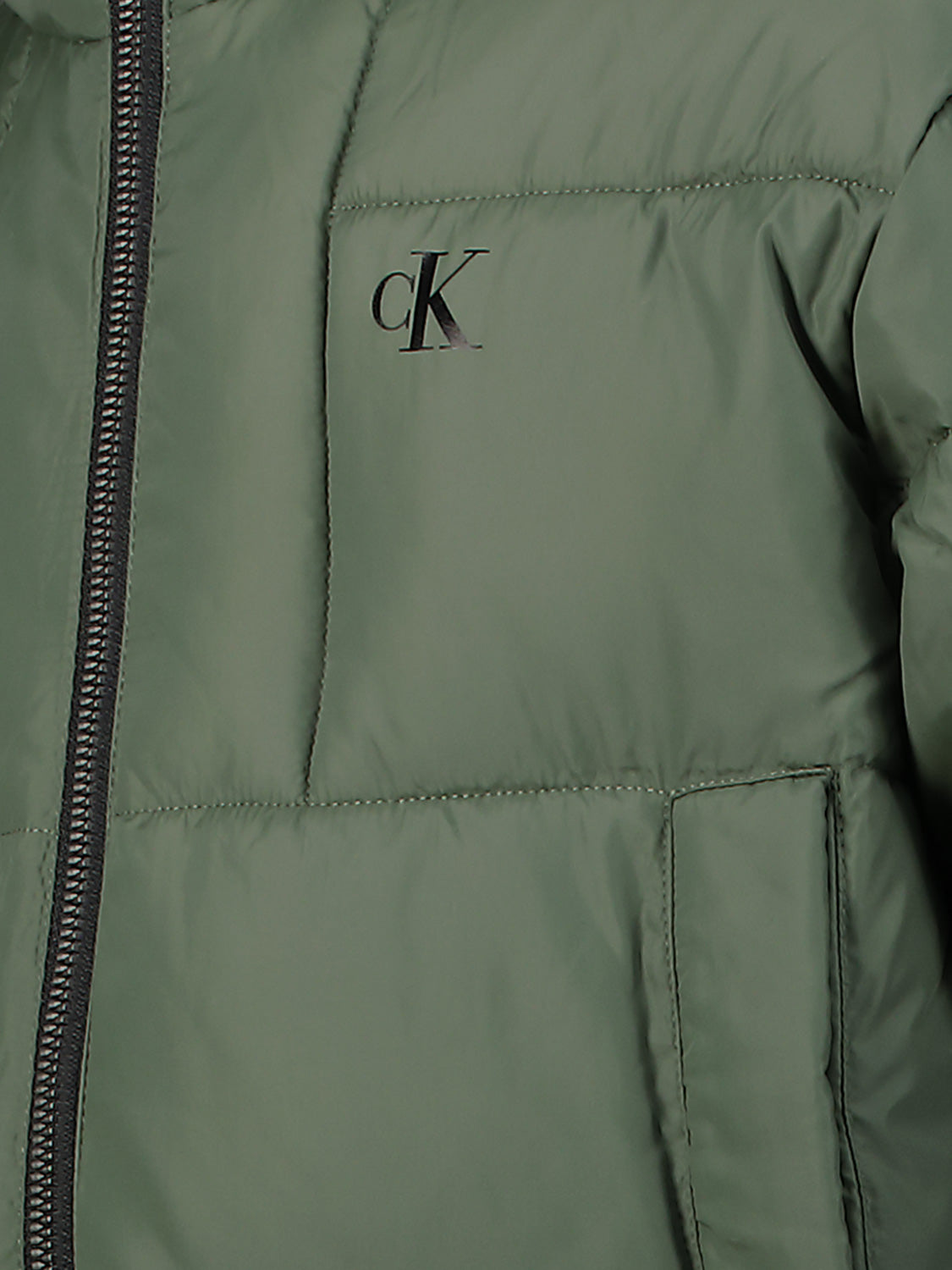 Calvin Klein Kids Winter coat Essential Olive Green in Olive Green 6801415176-7.jpg | NICKIS.com