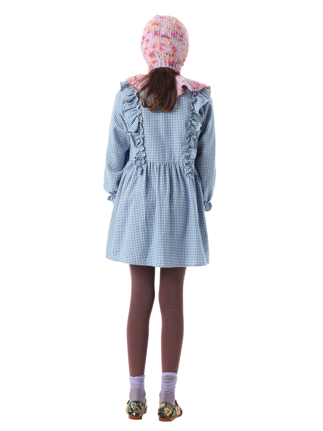 Piupiuchick Kids dress Blue in Blue 6801418240-3.jpg | NICKIS.com