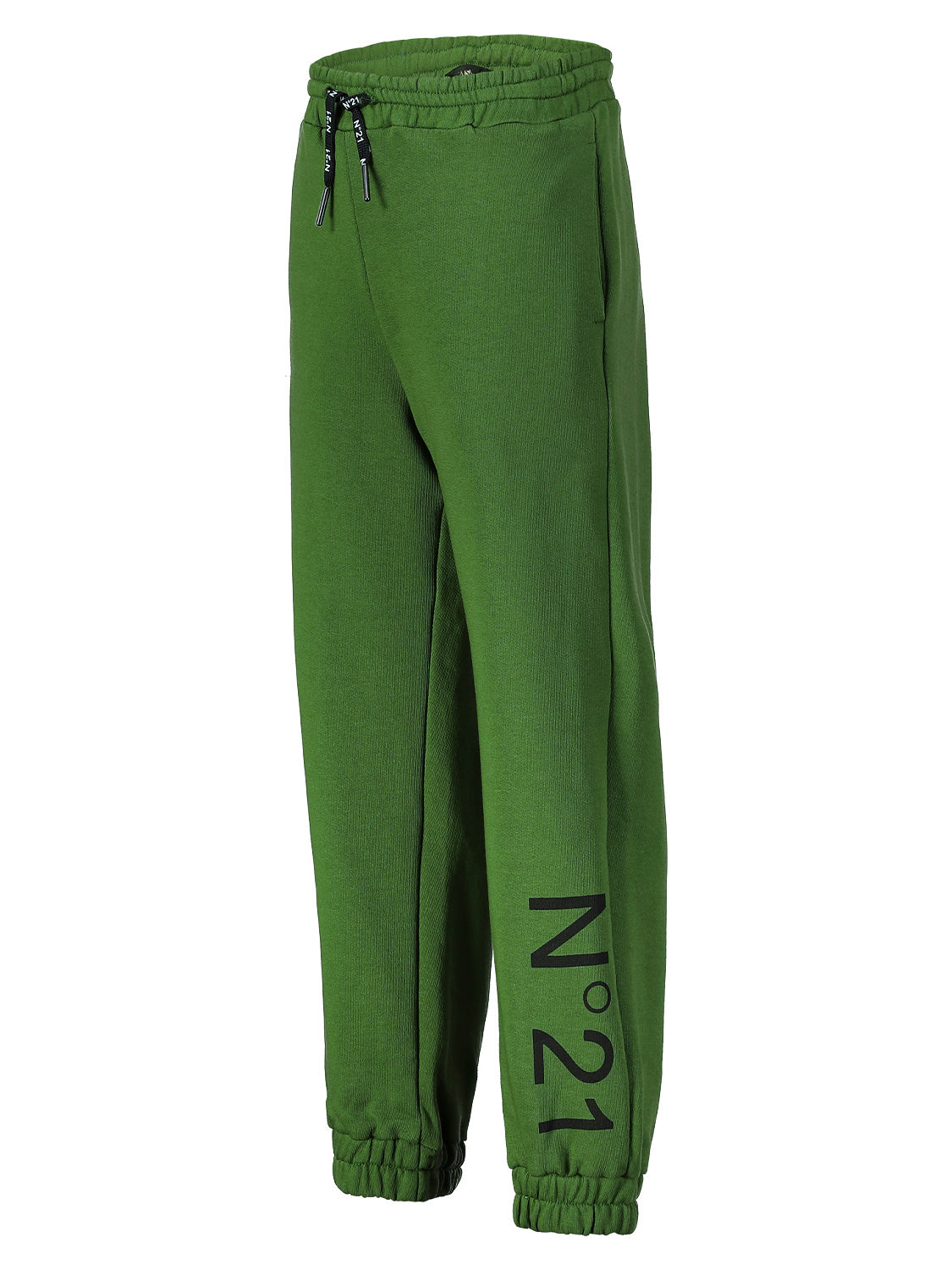 N°21 Kids sweatpants Olive Green in Olive Green 6801470831-4.jpg | NICKIS.com