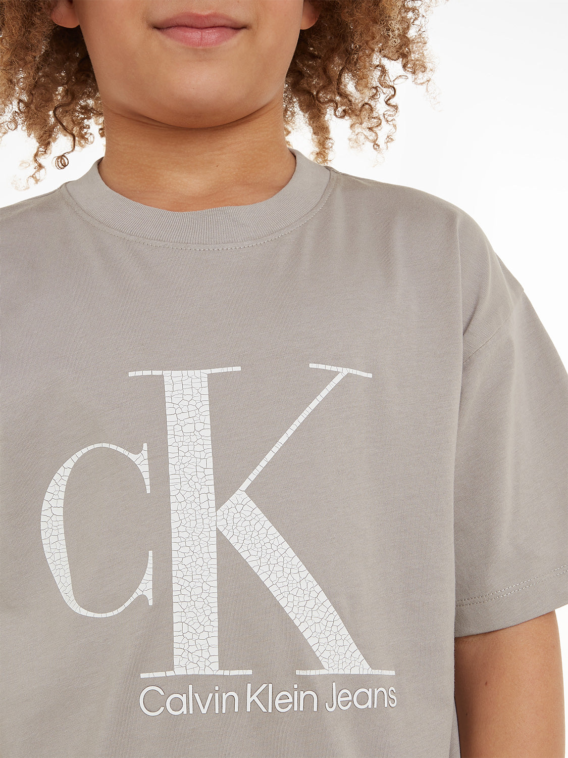 Calvin Klein Kids t-shirt Marble Grey in Grey 6801550666-8.jpg | NICKIS.com