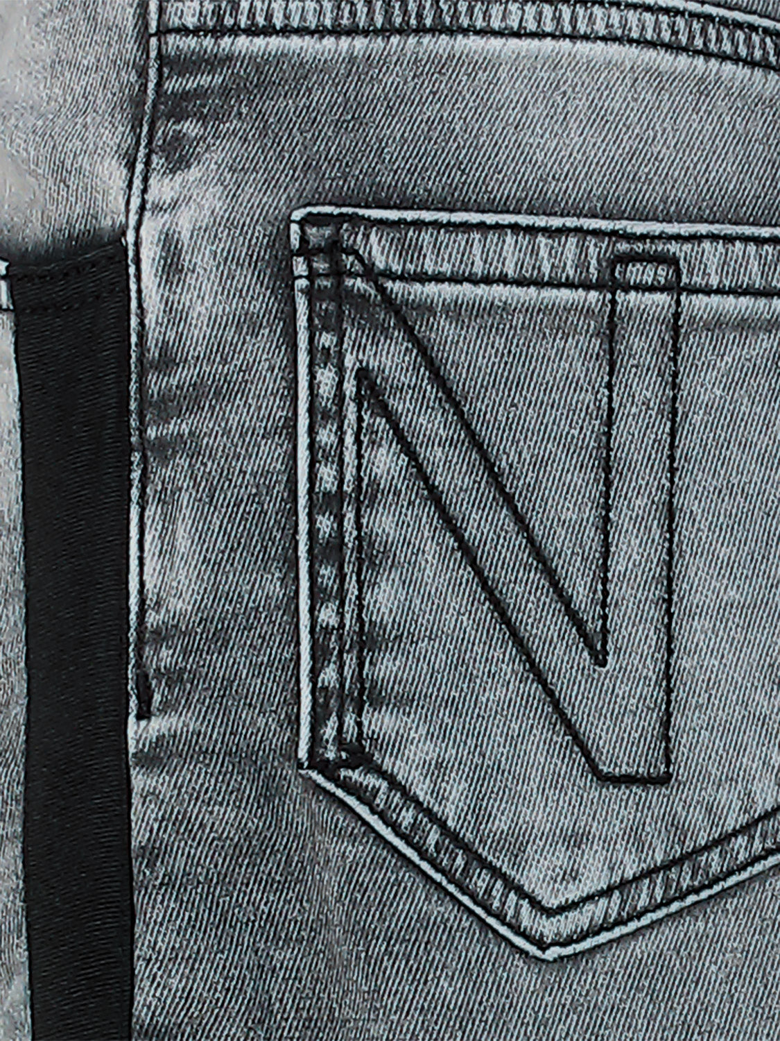 N°21 Kids jeans Grey in Grey 6801692626-6.jpg | NICKIS.com