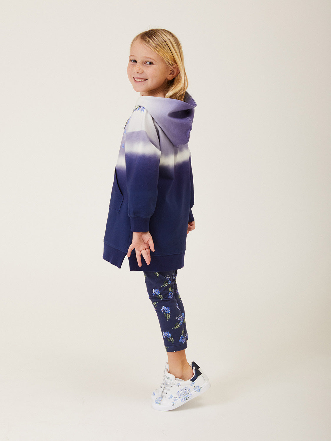 Monnalisa Kids dress Blue in Blue 6801703987-3.jpg | NICKIS.com