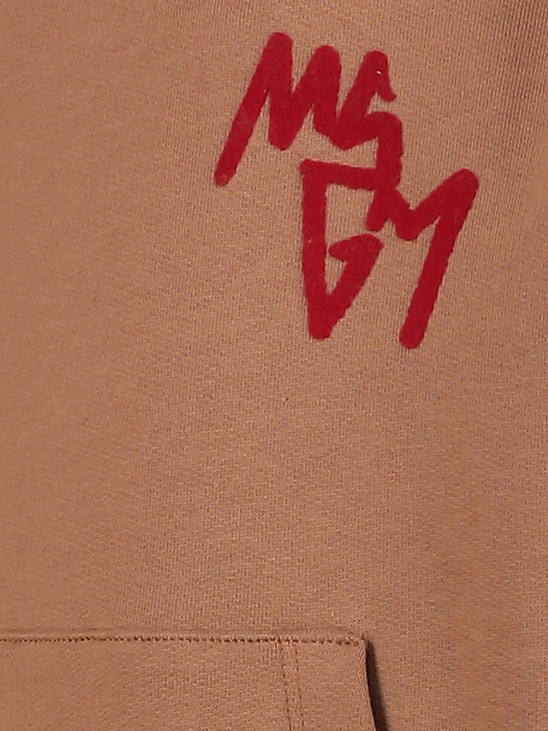 MSGM Kids hoodie Brown in Brown 6801742148-6.jpg | NICKIS.com