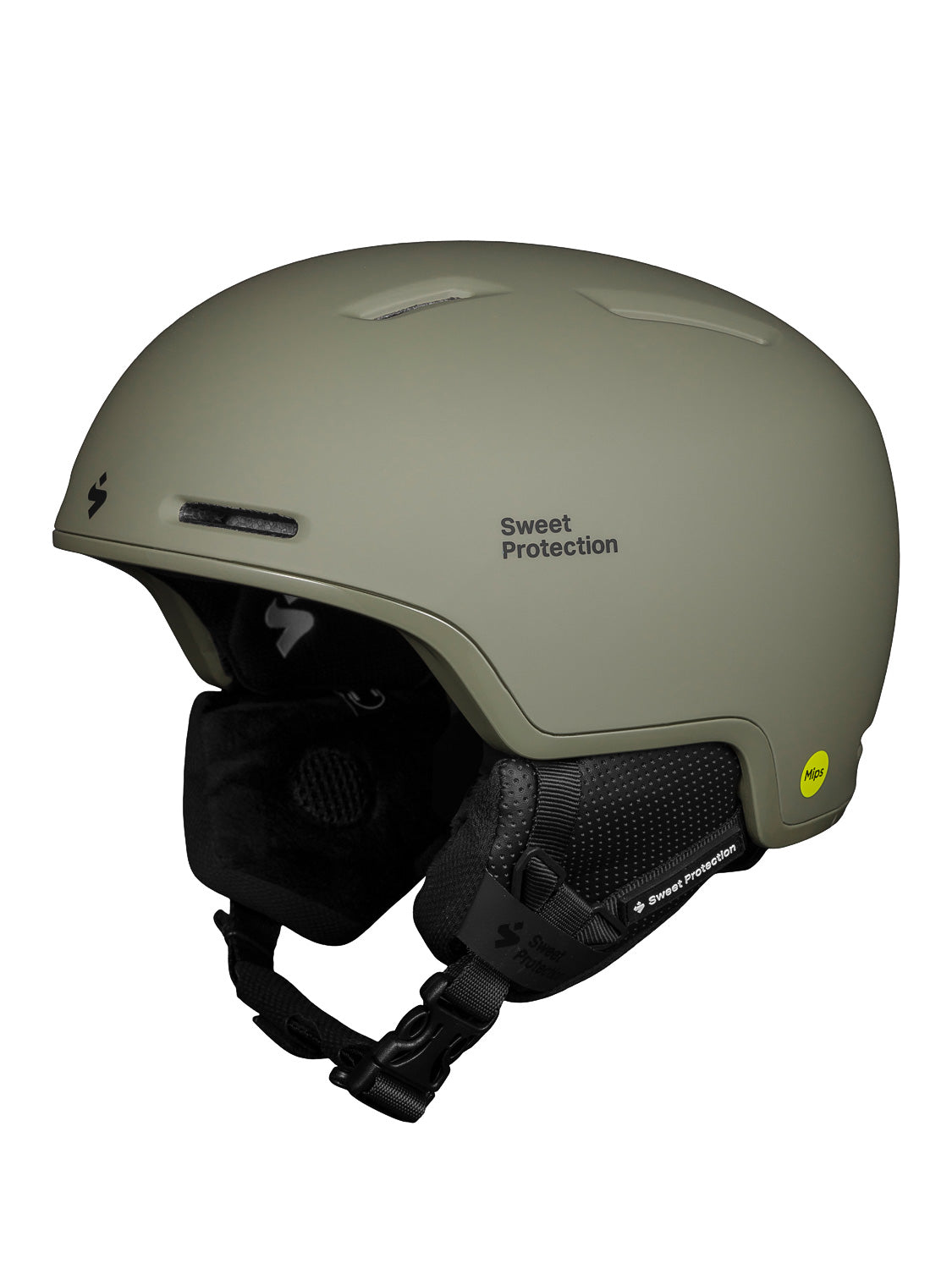 Sweet Protection Kids ski helmet Looper Mips Olive Green in Olive Green 6801834148-1.jpg | NICKIS.com