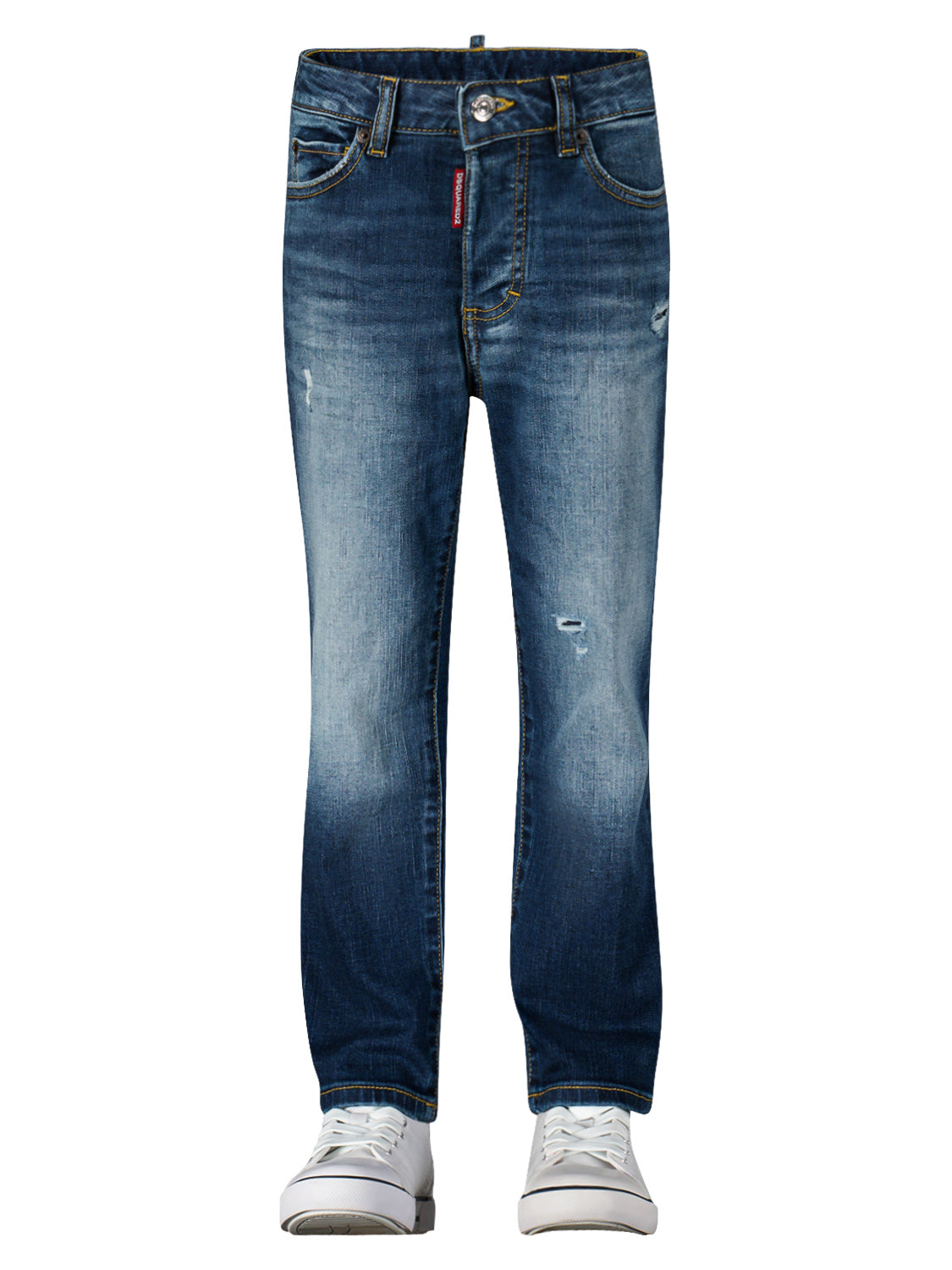 DSQUARED2 Kids jeans Boston Blue in Blue 6801976852-3.jpg | NICKIS.com