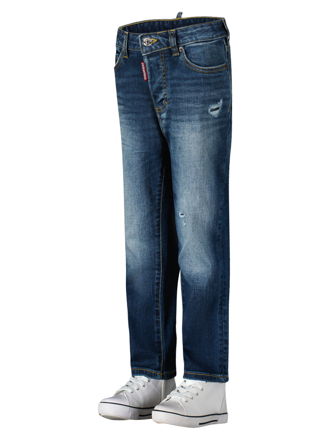 DSQUARED2 Kids jeans Boston Blue in Blue 6801976852-7.jpg | NICKIS.com