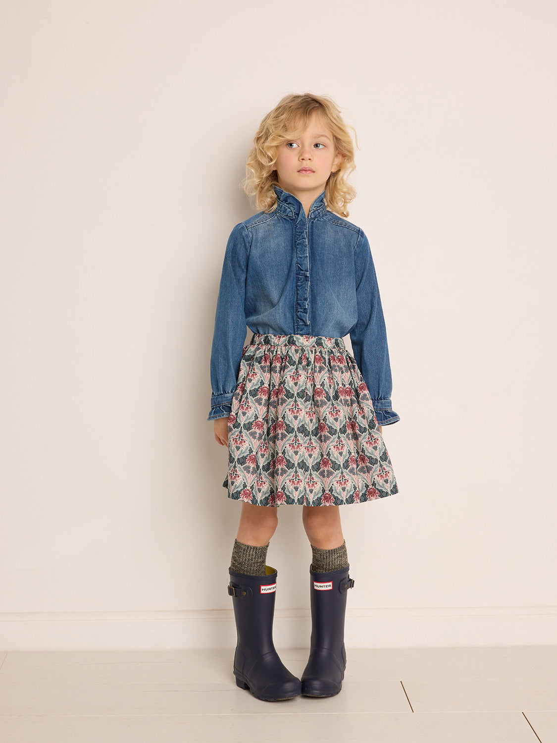 Bonpoint Kids skirt Calipso Multicoloured in Multicoloured 6802066976-2.jpg | NICKIS.com