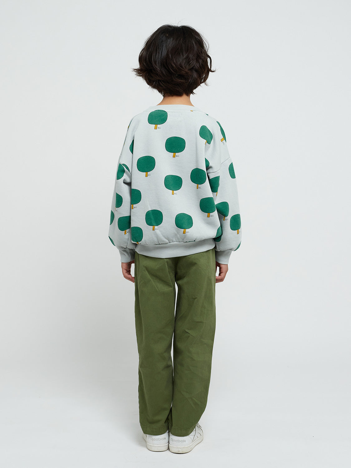 Bobo Choses Kids Chinos Multicolor B.C Olive Green in Olive Green 6802150822-3.jpg | NICKIS.com