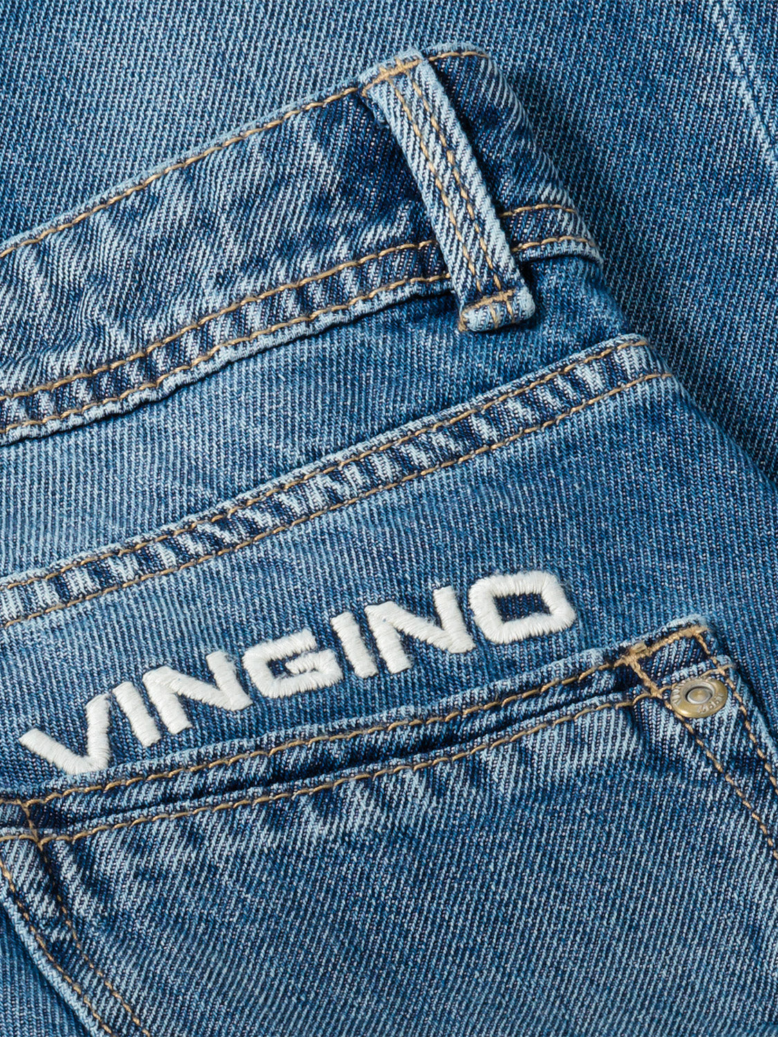 Vingino Kids jeans Baggio Vintage Blue in Blue 6802205084-7.jpg | NICKIS.com