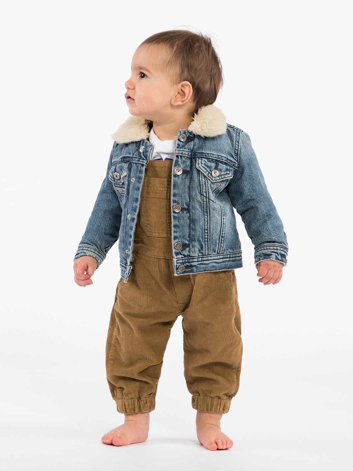 Diesel Kids overall Jcordyb Camel in Camel 6802236854-2.jpg | NICKIS.com