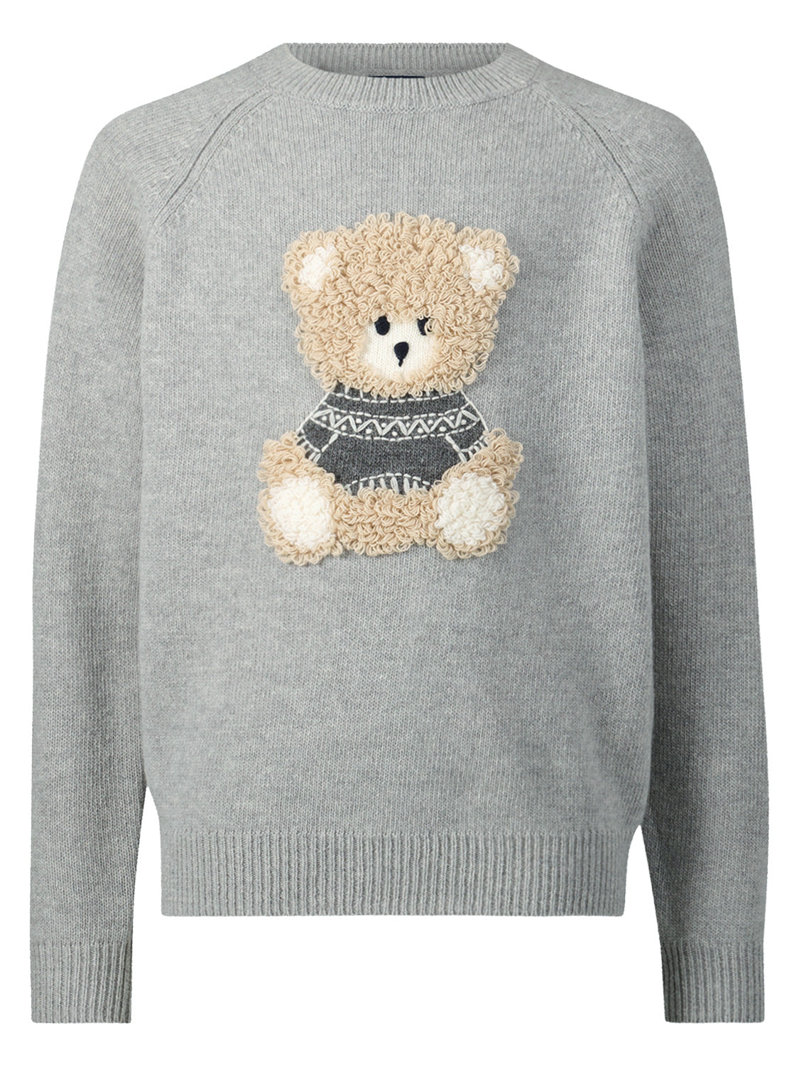 Il Gufo Kids Sweaters Grey in Grey 6802309434-1.jpg | NICKIS.com