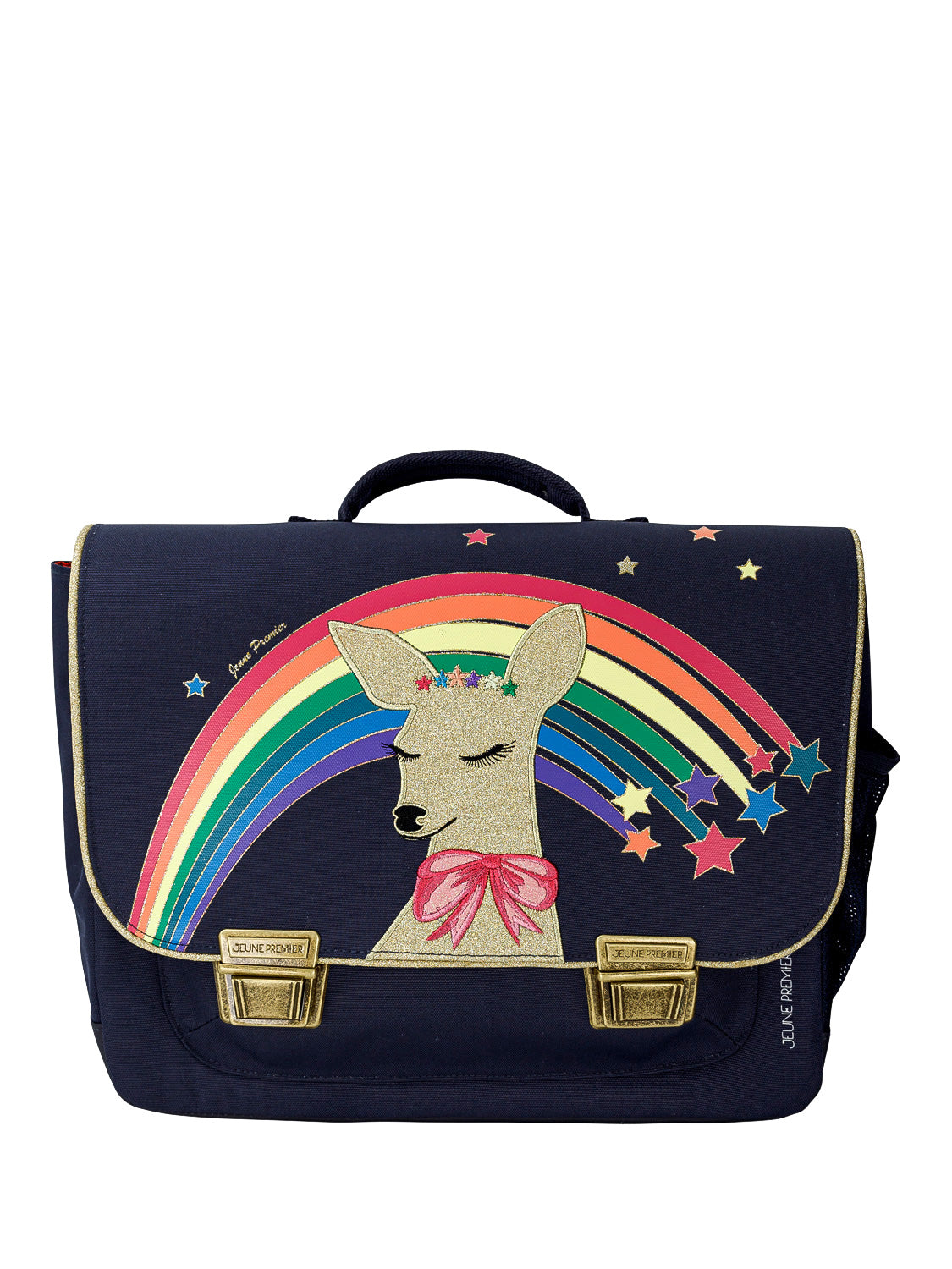 Jeune Premier Kids Satchels Classic Midi Rainbow Deer  in  6802403080-1.jpg | NICKIS.com