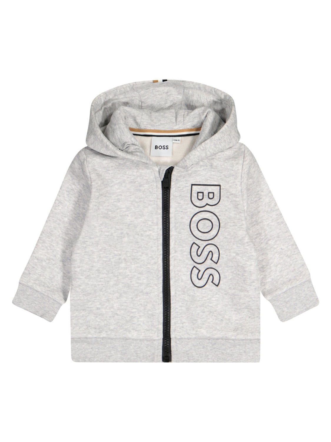 Boss Kids Sweat Jacket Grey in Grey 6802405552-1.jpg | NICKIS.com