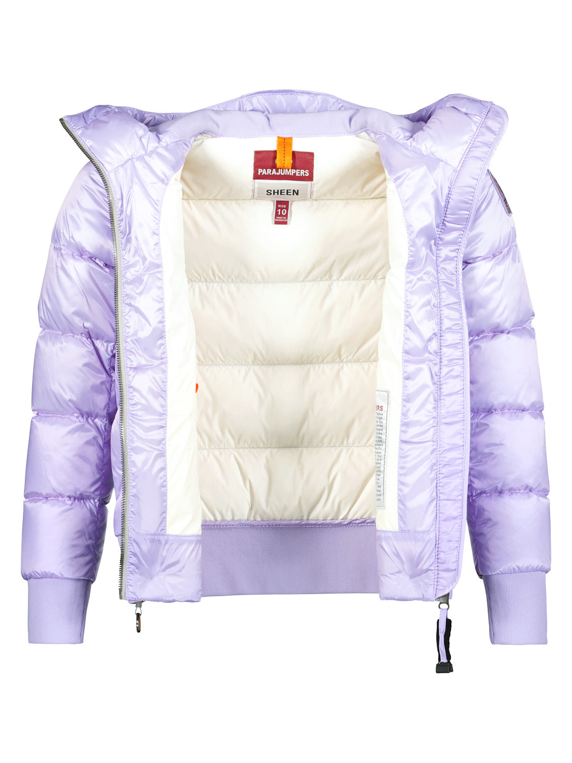 Parajumpers Kids Down Jacket Mariah Lilac in Lilac 6802411804-6.jpg | NICKIS.com