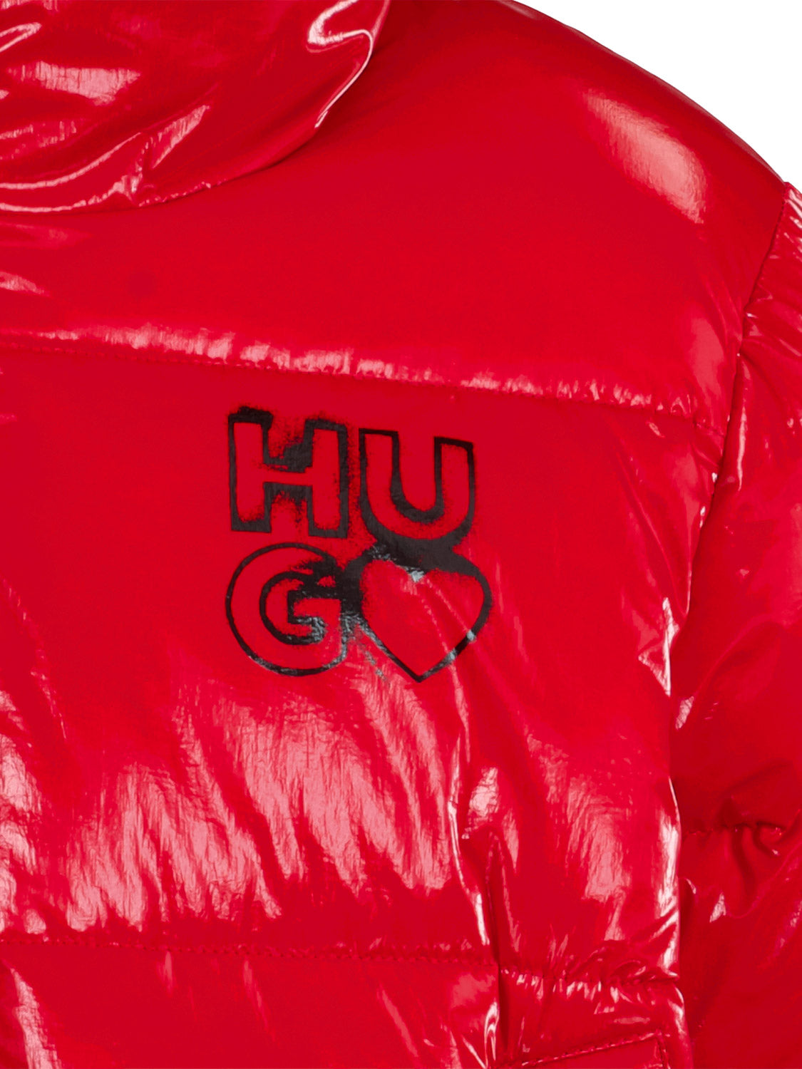 HUGO Kids winter jacket Red in Red 6802471111-6.jpg | NICKIS.com