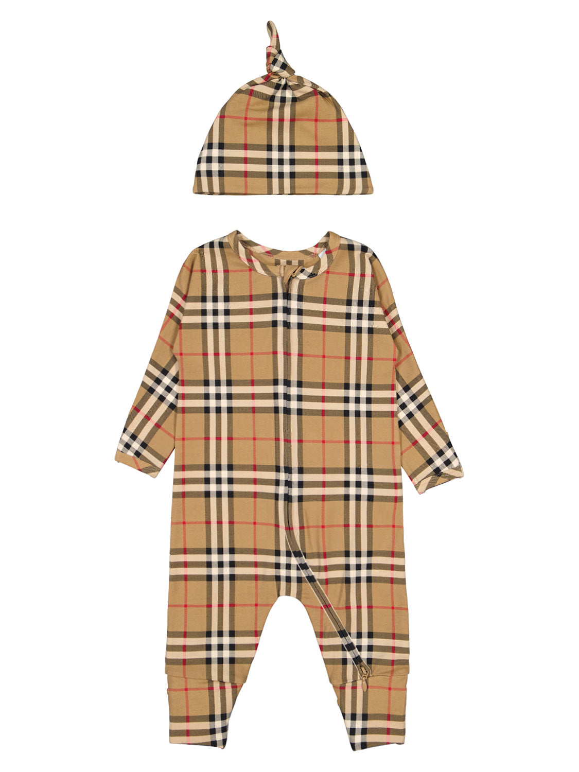 Burberry Kids babygrow Claude Beige in Beige 6802587476-1.jpg | NICKIS.com