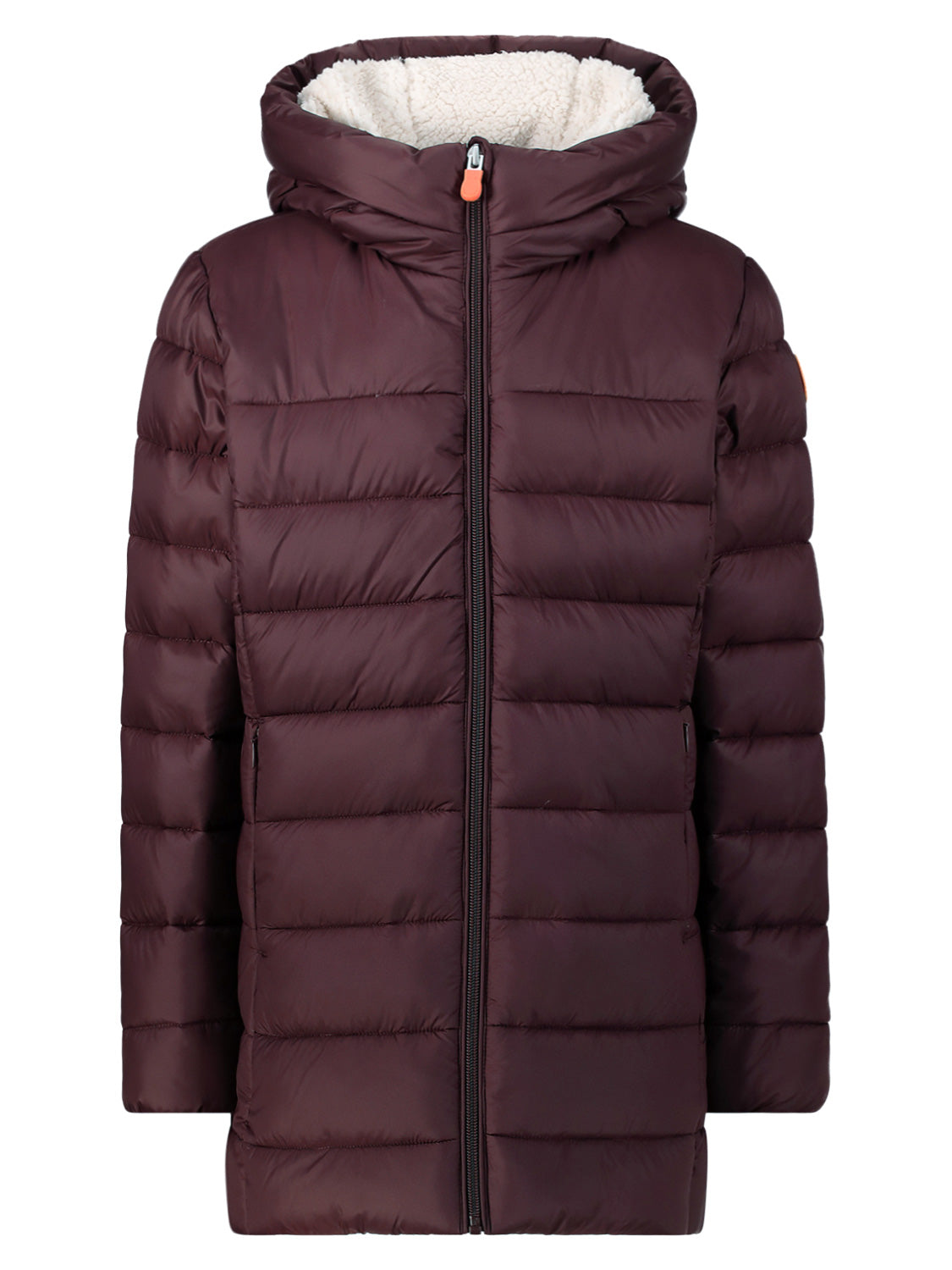 Save the Duck Kids Winter coat Pris Burgundy in Burgundy 6802652167-1.jpg | NICKIS.com